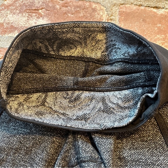 Lululemon Wunder Under Black Gray Herringbone Textured Leggings Women's size 2 - Picture 8 of 16